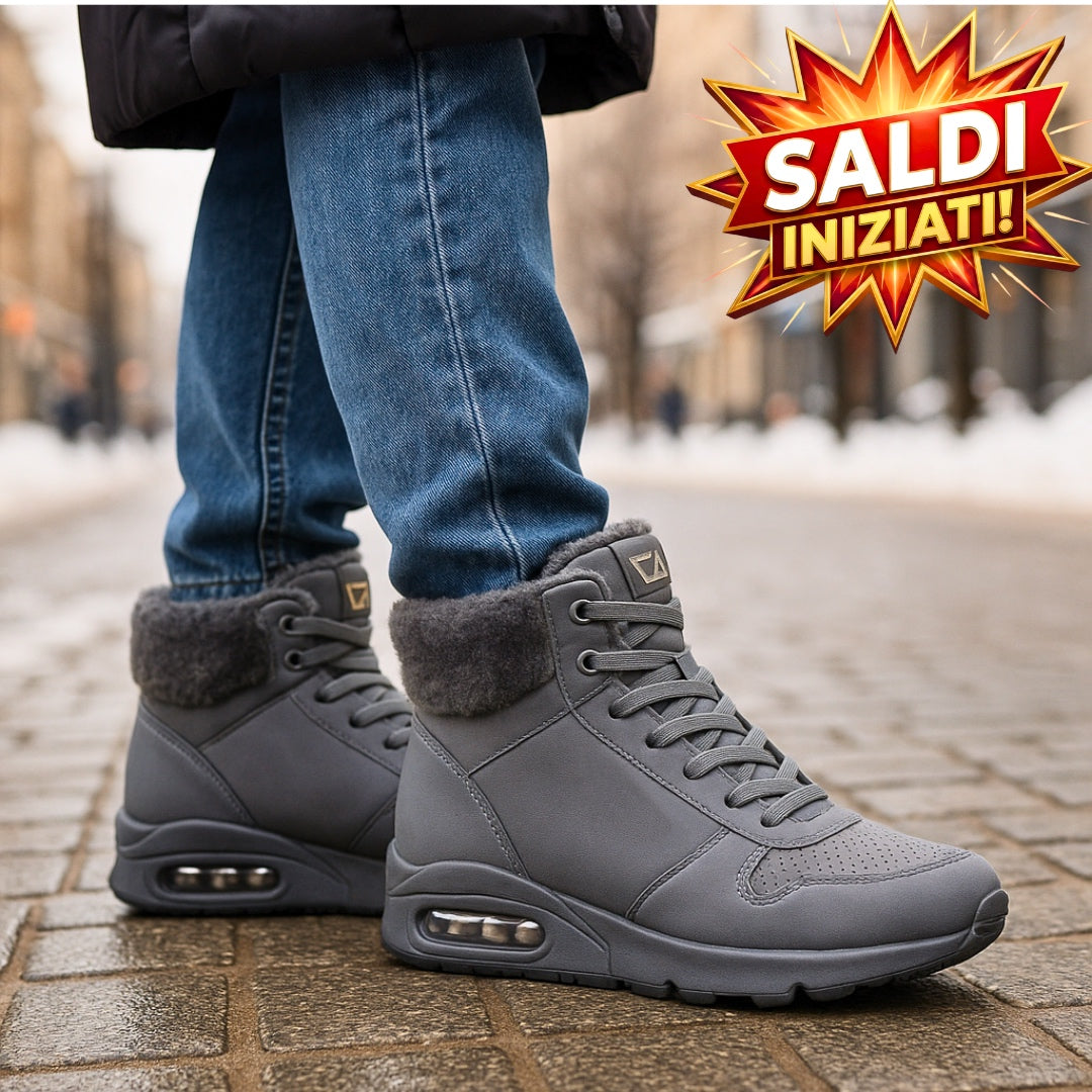 Stivaletto con Rivestimento Termico Antisudore